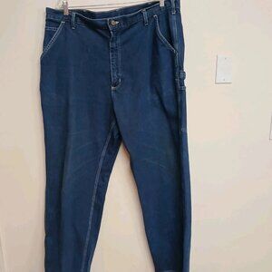 Carhartt B13 DST Jeans Dungaree Fit Size 42x34 Dark Wash